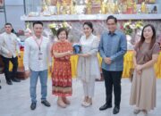 Hadiri Peringatan Waisak 2025, Rico Waas Lepas Pawai Mobil Hias