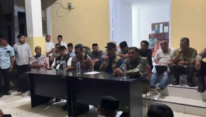 Bupati Serius Selesaikan Konflik Lahan Sawit PT ASN Dengan Masyarakat Trumon Raya