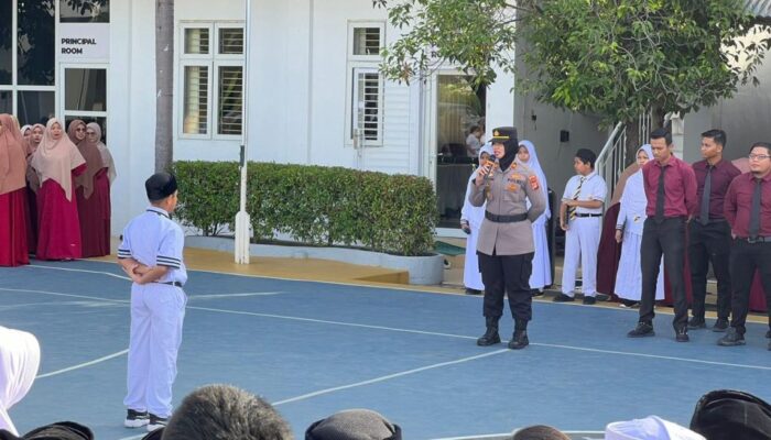 Kapolsek Syiah Kuala Berikan Arahan Jauhi Kenakalan Dan Bullying