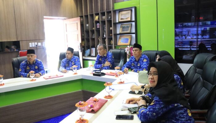Pemko Binjai Ikuti Rakor Pengendalian Inflasi