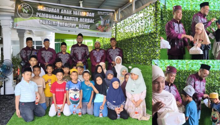 Rumah Sehat Nuraini Sidimpuan Santuni Anak Yatim