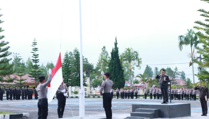 Polres Bener Meriah Gelar Upacara Peringatan Hari Kebangkitan Nasional Ke-117