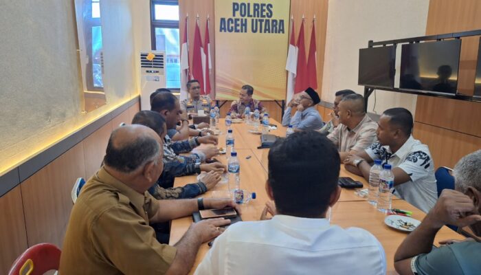 Silaturahmi Ketua DPRK Aceh Utara Dengan Kapolres Diskusikan Isu Aktual