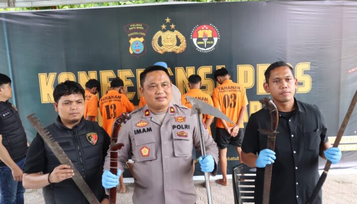 Remaja Di Batubara Ditangkap Polisi Usai Acungkan Pedang Ke Pengendara Sepeda Motor