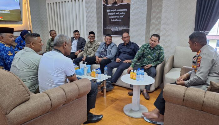 Ketua DPRK Aceh Utara Kunjungi Kapolres Lhokseumawe, Bahas Persoalan Sosial Dan Keamanan