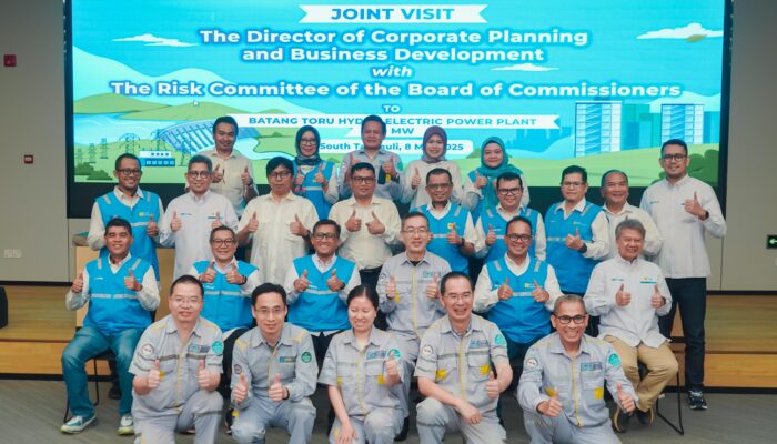 Dukung Transisi Energi, PLN UIP SBU Lakukan Site Visit Ke PLTA Batang Toru