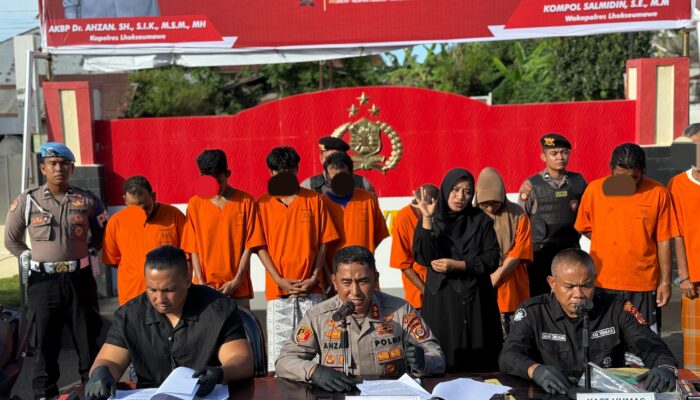 Polres Lhokseumawe Bongkar Sindikat Pemalsuan STNK Dan Curanmor