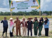 Mahasiswa Polbangtan Kementan Hadiri Panen Perdana Inpari 33