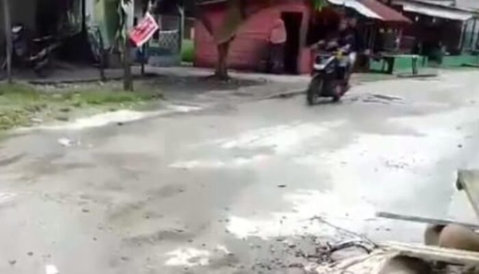 Pembangunan Rabat Beton Di Desa Lawe Sumur Sepakat Diduga Bermasalah