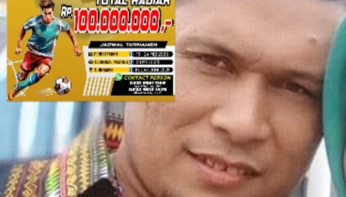 Disparpora Agara Gelar Turnamen Sepakbola Pelajar Berhadiah Rp.100 Juta