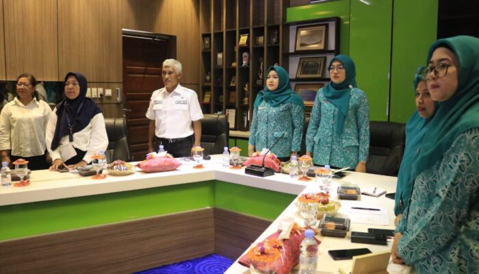 TP PKK Kota Binjai Ikuti Penandatanganan Nota Kesepakatan BNN Dan TP PKK Pusat