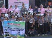 Kapolres P.Siantar Terima Kunjungan TK Kemala Bhayangkari 06