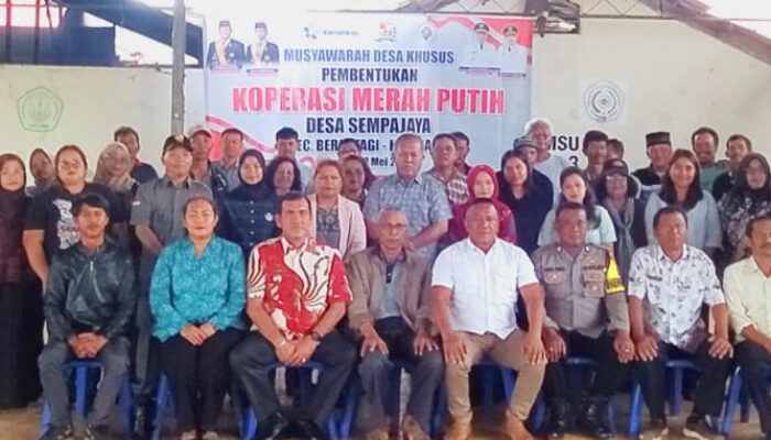 Musdesus Koperasi Merah Putih Desa Sempajaya