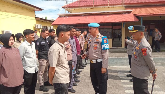 Div Propam Polri Gelar Gaktibplin Di Polres Sabang