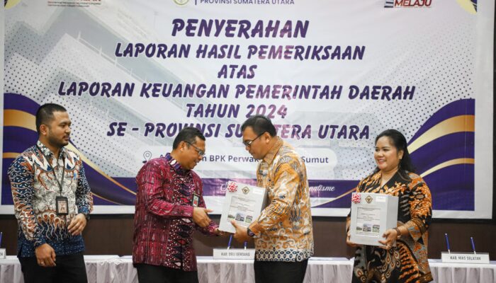 Secara Berturut, Pemkab Deliserdang Raih WTP Ke-7 Atas LKPD Tahun 2024