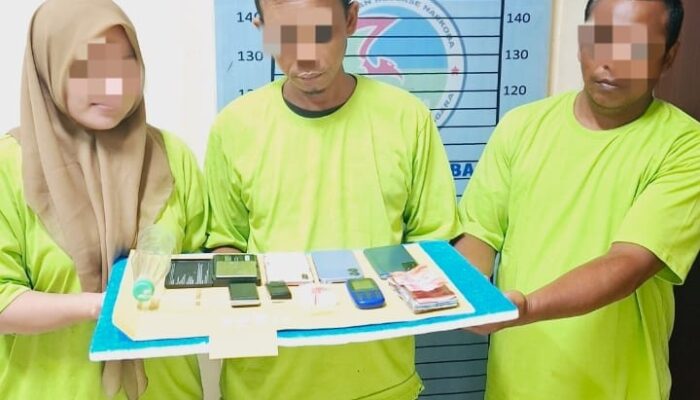 Tiga Warga Agara Diringkus Polisi Kasus Sabu
