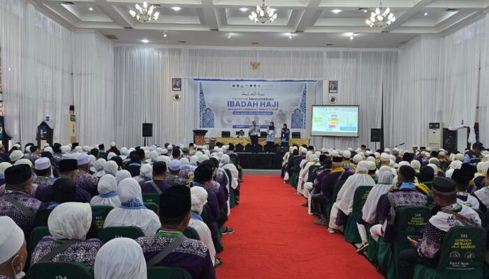 Jamaah Haji Kloter 7 BTJ Diberangkatkan Ke Tanah Suci Hari Ini
