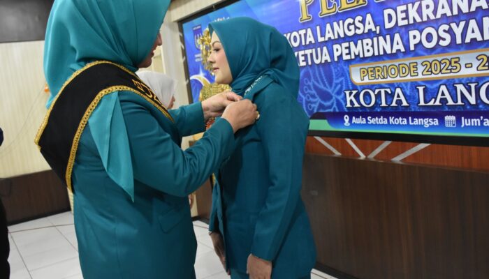 Ketua TP PKK Aceh Lantik Devi Jeffry Sentana Sebagai Ketua TP PKK Langsa