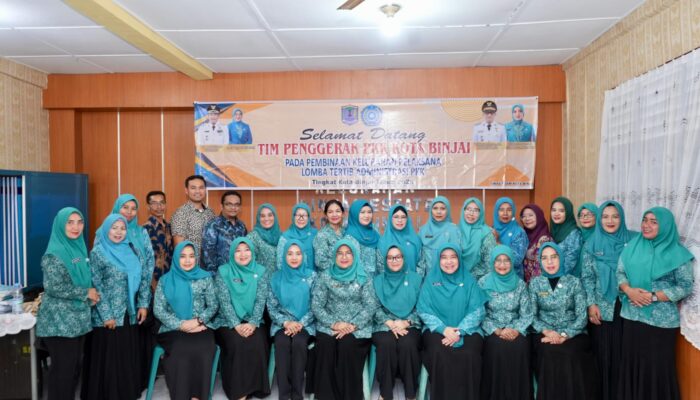 Ketua TP PKK Kota Binjai Hadiri Pembinaan Lanjutan Lomba Tertib Administrasi