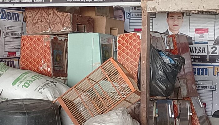 Banyak Timbunan Mesin Jackpot Di Rumah Kades Naman Jahe