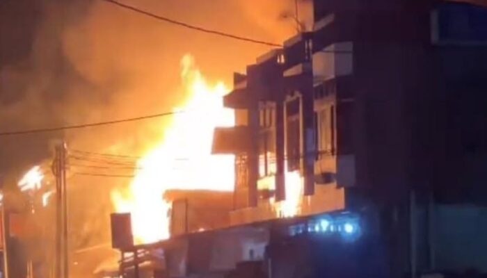 6 Orang Meninggal Akibat Kebakaran Ruko Di Aceh Tamiang