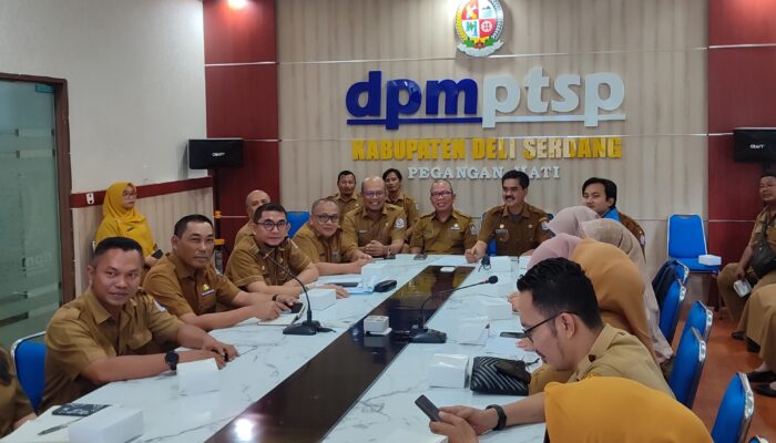Review Standar Pelayanan Publik, Dinas PMPTSP Deliserdang Gelar FKP Bersama OPD