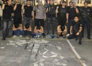 Polres P.Siantar Amankan 4 Remaja Hendak Tawuran Dan 7 Sepmor