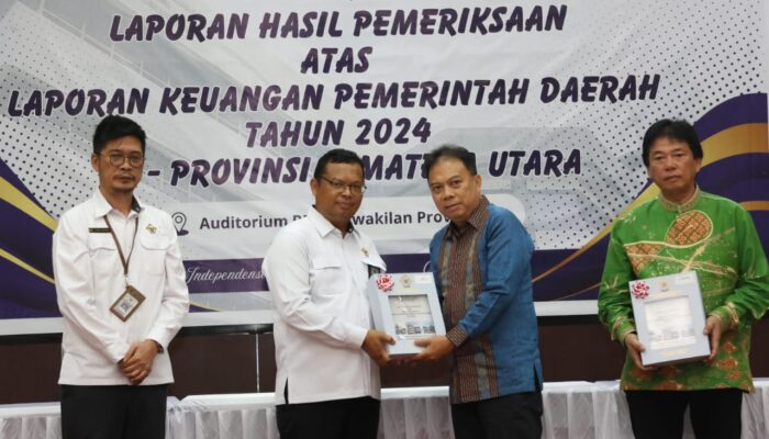 11 Tahun Berturut, Tapsel Raih WTP Dari BPK RI