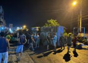 Truk Terguling, Jalinsum Kotapinang Lumpuh Total