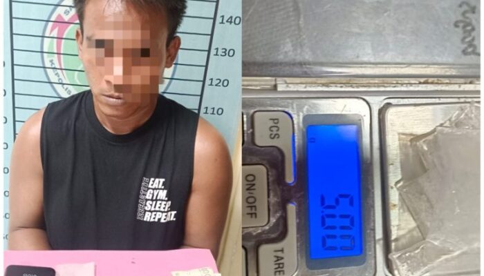 Polres Agara Bekuk Seorang Pria Miliki Sabu 5,00 Gram