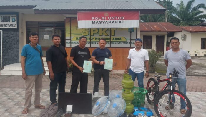 Polres Binjai Amankan Pembobol Rumah Kosong