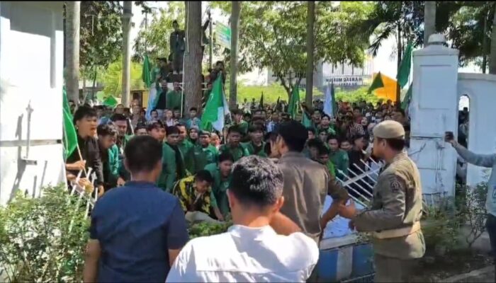 Pemkab Resmi Laporkan Pengrusakan Pagar Oleh Aksi Massa Ke Polresta Deliserdang