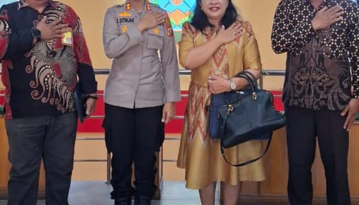 Kapolres Sambut Baik Tim UPI Pengarahan Dan Sosialisasi Peningkatan SDM Di Lingkungan Polres P.Siantar