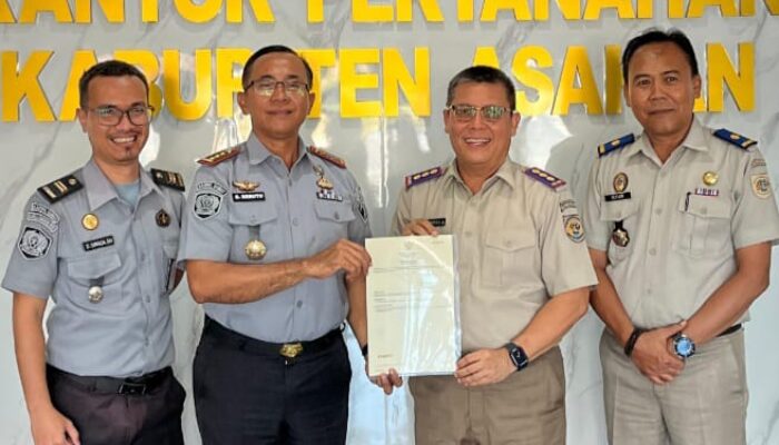 BPN Terbitkan Sertifikat, Lapas Baru  Segera Dibangun Di Asahan