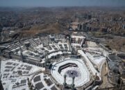 Melihat Masjidil Haram dari Gedung Tertinggi Saudi