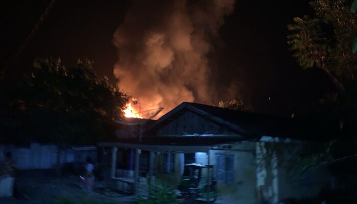 Lima Rumah Terbakar Di Aceh Tenggara