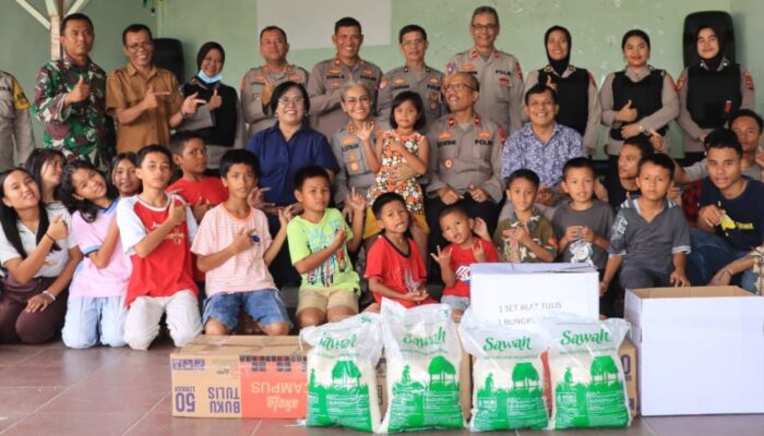 Kapolres P. Siantar Kunker Dan Baksos Di PA Wujud Kepedulian