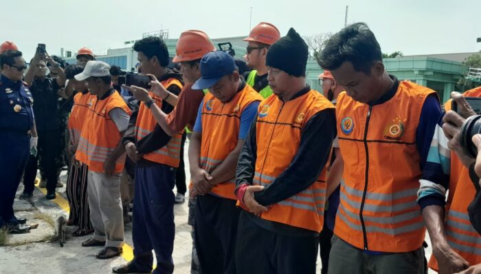 KKP Tangkap Dua Kapal Ikan Malaysia Di Selat Malaka, Tujuh ABK WNI Ditangkap