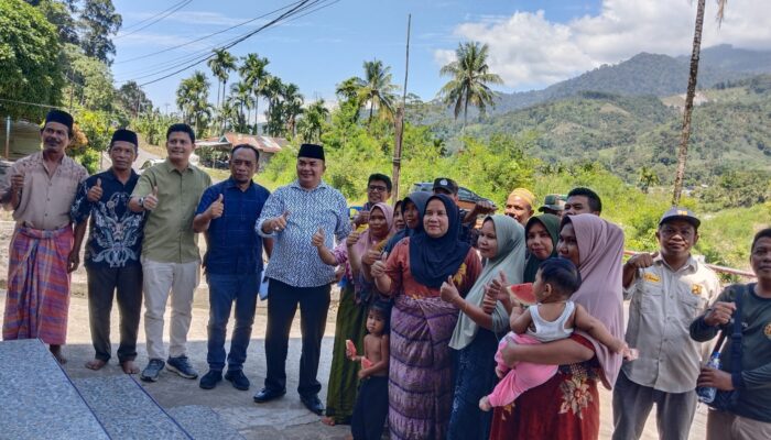Warga Bukit Baru Agara Dukung Penuh Pembangunan Jembatan Jalan Nasional