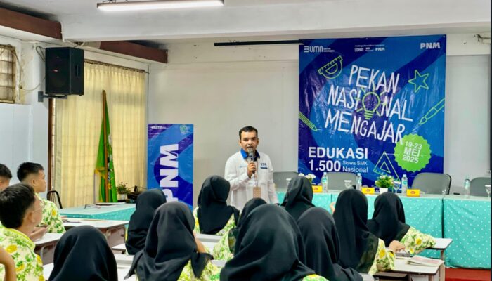 PNM Tanamkan Semangat Wirausaha Pada Siswa SMK Lewat Pekan Nasional Mengajar