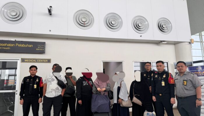 Gunakan Visa Tak Sesuai Peruntukan, Imigrasi Kualanamu Tunda Keberangkatan 6 WNI Ke Luar Negeri