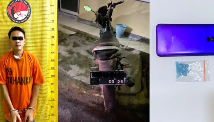 Polisi Binjai Tangkap Bandar Narkoba Di Langkat