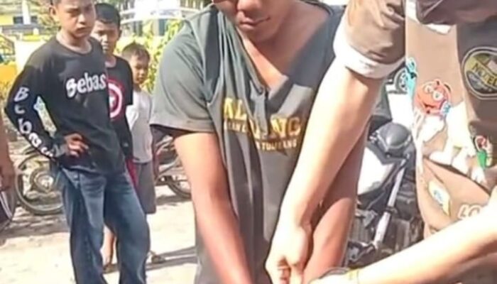 Curi Padi Di Batubara, Pria Asal Asahan Ini Diserahkan Ke Polisi