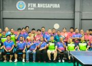 PTM Angsapura - PTMSI Medan Silaturahim Dan Gelar Pertandingan Persahabatan