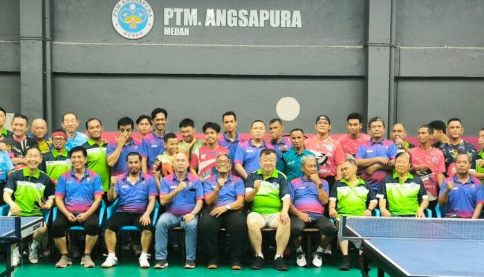PTM Angsapura – PTMSI Medan Silaturahim Dan Gelar Pertandingan Persahabatan