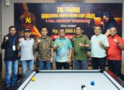KONI Medan Apresiasi Turnamen Biliar 76 Team Harimau Sumatera Cup
