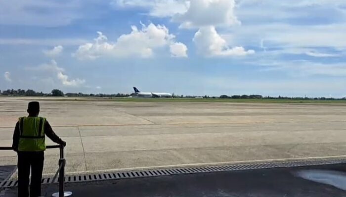 Sempat Terbang 40 Menit, Pesawat Garuda Bawa 359 Calhaj Kloter 14 Kembali Ke Kualanamu