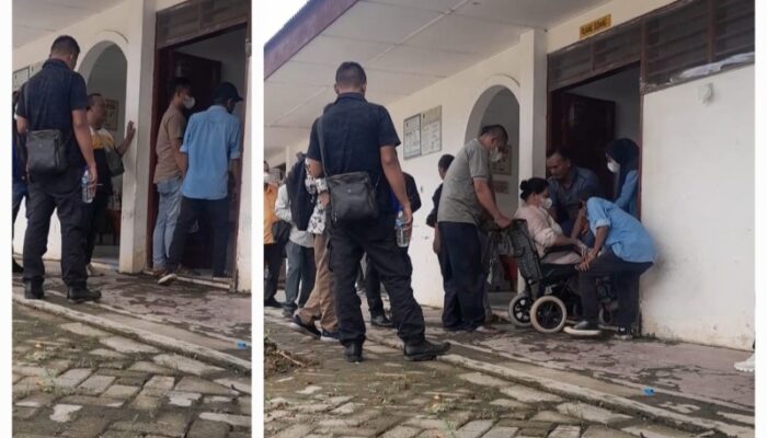 Sejumlah Preman Kawal Sidang Ninawati Di PN Lubukpakam