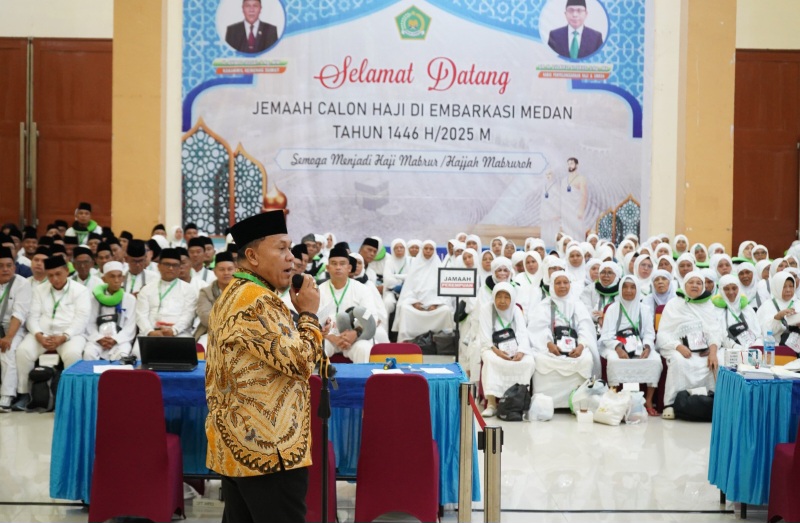 Tiba Di Ahmed Kakanwil Kemenag Sumut Temui Calhaj Padangsidimpuan