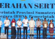 UINSU Terima Sertifikat Tanah Sena Dari Menteri ATR/BPN